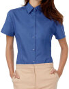 Women&acute;s Poplin Shirt Heritage Short Sleeve, B&amp;C...