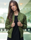 Ladies&acute; Nylon Bomber Jacket, Build Your Brand BY044...
