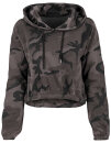 Ladies Camo Cropped Hoody, Build Your Brand BY065 // BY065