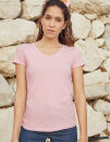 Ladies&acute; Valueweight V Neck T, Fruit of the Loom...