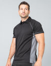 Men&acute;s Piped Performance Polo, Finden+Hales LV370 //...