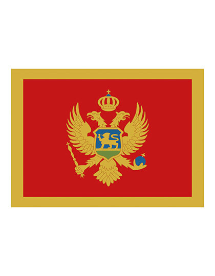 Flag Montenegro, Printwear  // FLAGME