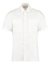 Men&acute;s Tailored Fit Pilot Shirt Short Sleeve, Kustom...