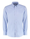 Slim Fit Stretch Oxford Shirt Long Sleeve, Kustom Kit KK182 // K182