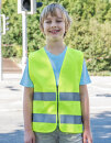 Kids&acute; Safety Vest With Zipper EN1150, Korntex KWRX...
