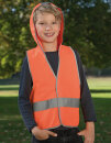 Kids&acute; Hooded Safety Vest EN 1150, Korntex KXKWH //...