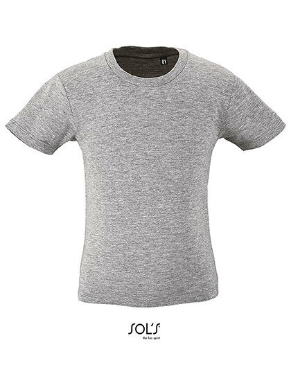Kids&acute; Round Neck Short-Sleeve T-Shirt Milo, SOL&acute;S 2078 // L02078