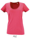 Women&acute;s Low-Cut Round Neck T-Shirt Metropolitan,...