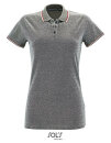Women&acute;s Heather Polo Shirt Paname, SOL&acute;S 2082...