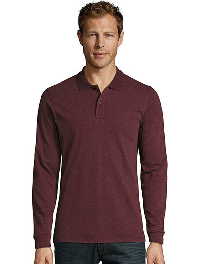 Men&acute;s Long-Sleeve Piqu&eacute; Polo Shirt Perfect, SOL&acute;S 2087 // L02087