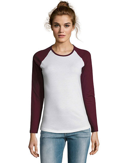 Women&acute;s Milky Long Sleeve T-Shirt, SOL&acute;S 2943 // L02943