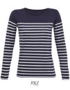 Women&acute;s Long Sleeve Striped T-Shirt Matelot,...