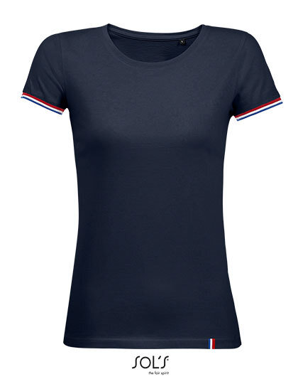 Women&acute;s Short Sleeve T-Shirt Rainbow, SOL&acute;S 3109 // L03109