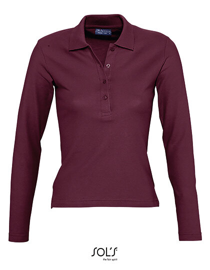 Women&acute;s Long Sleeve Polo Podium, SOL&acute;S 11317 // L535