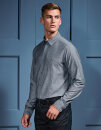 Men&acute;s Organic Chambray Fairtrade Long Sleeve Shirt, Premier Workwear PR247 // PW247
