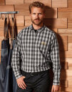 Men&acute;s Mulligan Check Cotton Long Sleeve Shirt,...
