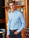 Men&acute;s Maxton Check Long Sleeve Shirt, Premier Workwear PR252 // PW252