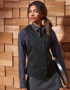Women&acute;s Hospitality Waistcoat, Premier Workwear PR621 // PW621