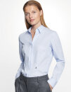 Women&acute;s Blouse Slim Fit Check/Stripes Long Sleeve,...