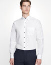 Men&acute;s Shirt Poplin Regular Fit Long Sleeve, Seidensticker 193690 // SN193690