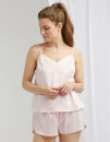 Ladies&acute; Satin Cami Short Pyjamas, Towel City TC057...