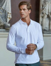 Men&acute;s Luxury Stretch Long Sleeve Polo, Tee Jays...