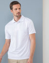 Coolplus&reg; Textured Stripe Polo Shirt, Henbury H473 //...