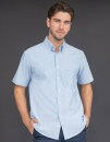 Men&acute;s Classic Short Sleeved Oxford Shirt, Henbury...