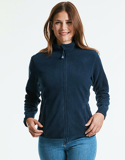 Ladies Fitted Full Zip Microfleece, Russell R-883F-0 // Z883F